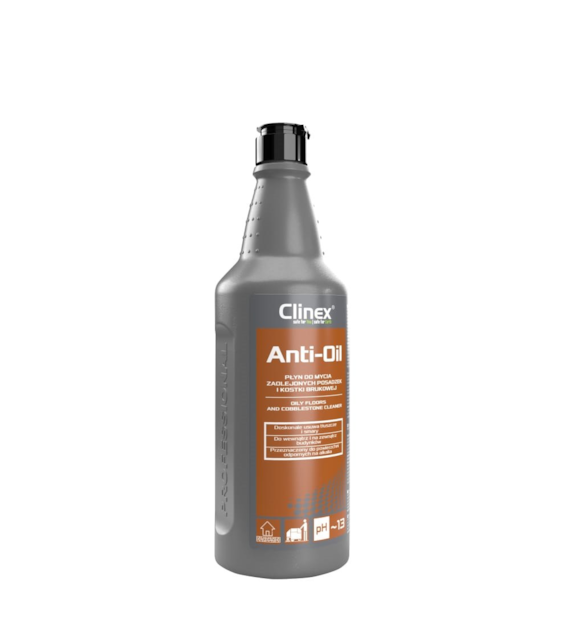 CLINEX ANTI-OIL Płyn do silnie zaolejonych posadzek 1L (76/6/1)