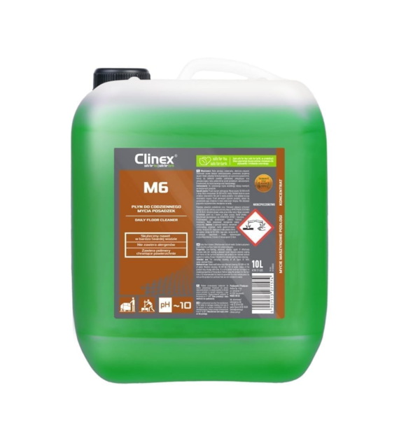 CLINEX M6 Płyn do codziennego mycia posadzek 10L (40/1/1)