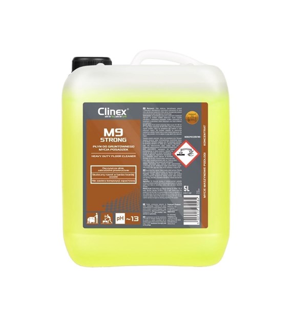 CLINEX M9 STRONG Płyn do gruntownego mycia posadzek 5L (96/1/1)