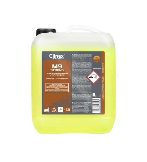 CLINEX M9 STRONG Płyn do gruntownego mycia posadzek 5L (96/1/1)
