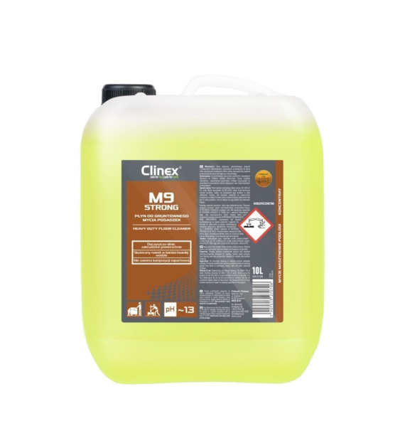 CLINEX M9 STRONG Płyn do gruntownego mycia posadzek 10L (40/1/1)