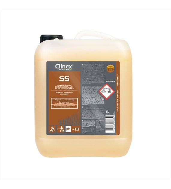 CLINEX S5 APC OUT Koncentrat do gruntownego czyszczenia 5L (96/1/1)