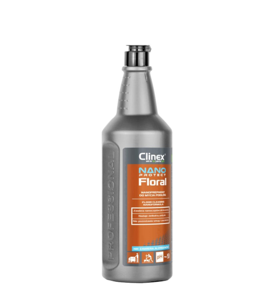 CLINEX NANO PROTECT FLORAL Nanopreparat do mycia podłóg 1L (76/6/1)