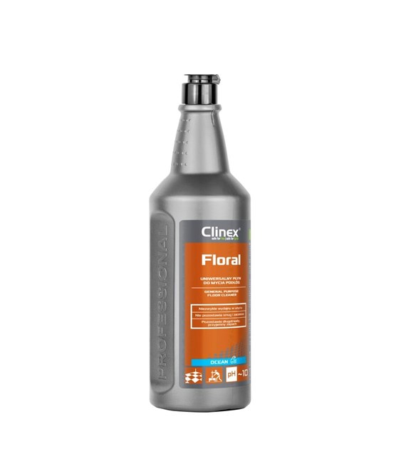 CLINEX FLORAL Uniwersalny płyn do mycia podłóg OCEAN 1L (76/6/1)