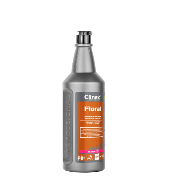 CLINEX FLORAL Uniwersalny płyn do mycia podłóg BLUSH 1L (76/6/1)