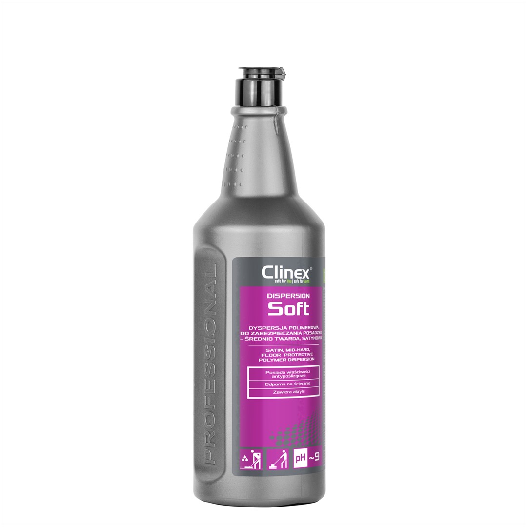 CLINEX DISPERSION SOFT Dyspersja polimerowa do zabezpieczania posadzek - średnio twarda satynowa 1L (76/6/1)