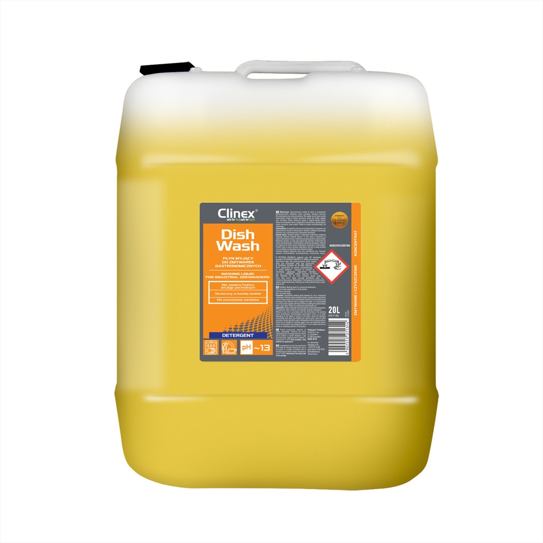 CLINEX DISHWASH Płyn myjący do zmywarek gastronomicznych 20L (24/1/1)