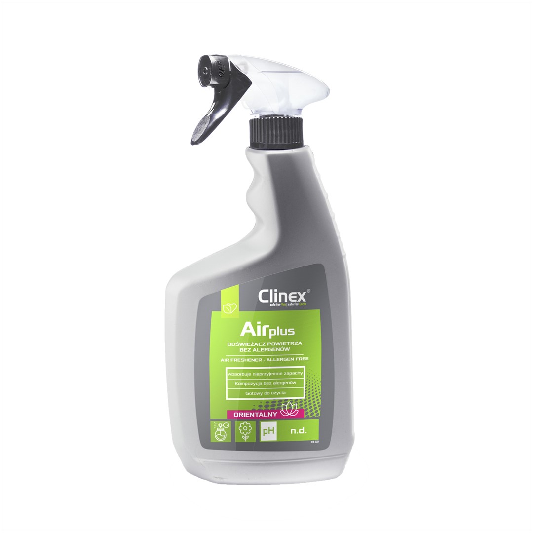 CLINEX AIR PLUS Odświeżacz powietrza bez alergenów ORIENTALNY 650ml (40/12/1)