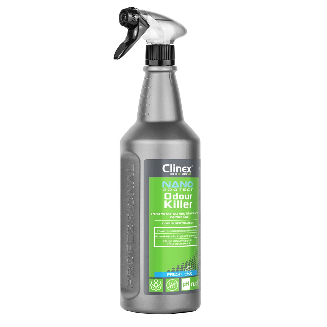 CLINEX NANO PROTECT ODOUR KILLER Preparat do neutralizacji zapachów FRESH 1L (76/6/1)
