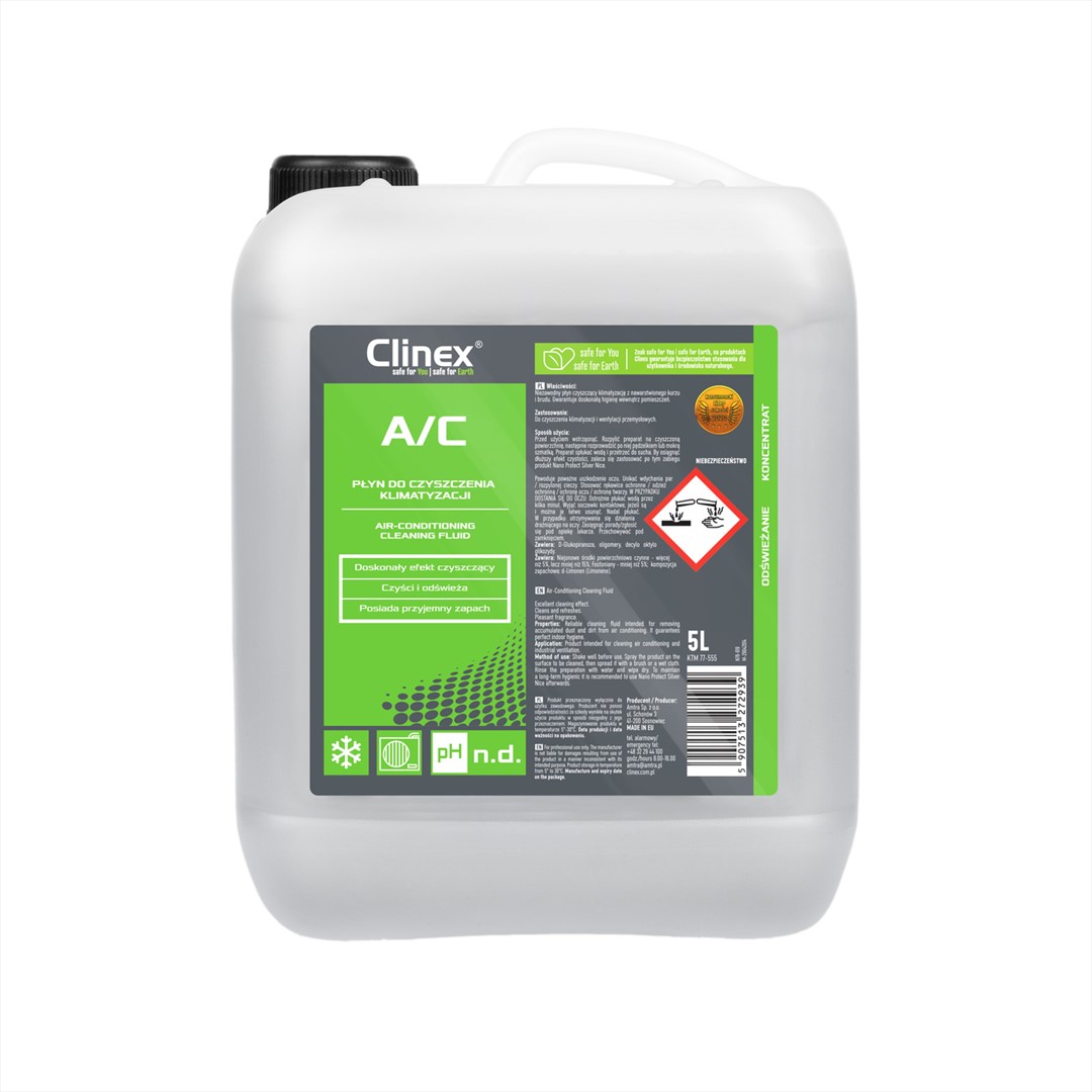CLINEX A/C Płyn do czyszczenia klimatyzacji 5L (96/1/1)