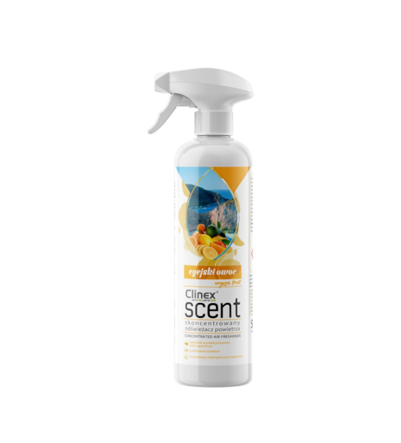 CLINEX SCENT Skoncentrowany odświeżacz powietrza EGEJSKI OWOC 0,5L (136/6/1)
