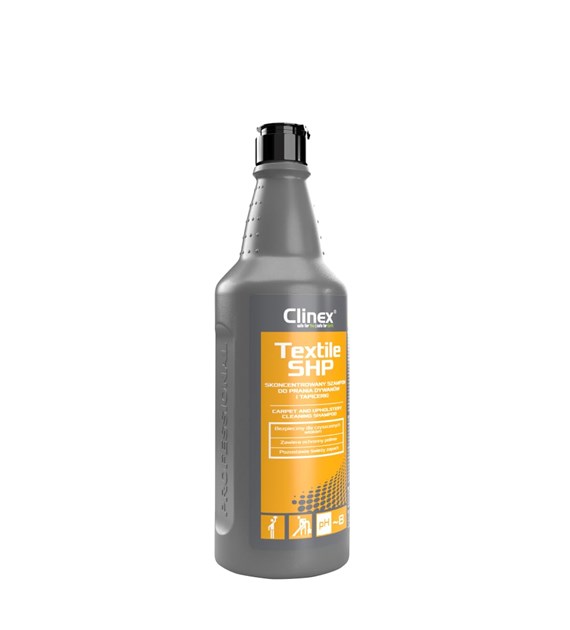 CLINEX TEXTILE SHP Skoncentrowany szampon do prania dywanów i tapicerki 1L (76/6/1)