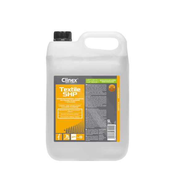 CLINEX TEXTILE SHP Skoncentrowany szampon do prania dywanów i tapicerki 5L (114/1/1)