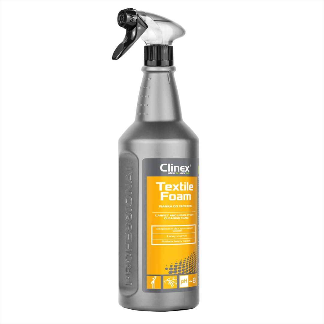 CLINEX TEXTILE FOAM Pianka do tapicerki 1L (76/6/1)