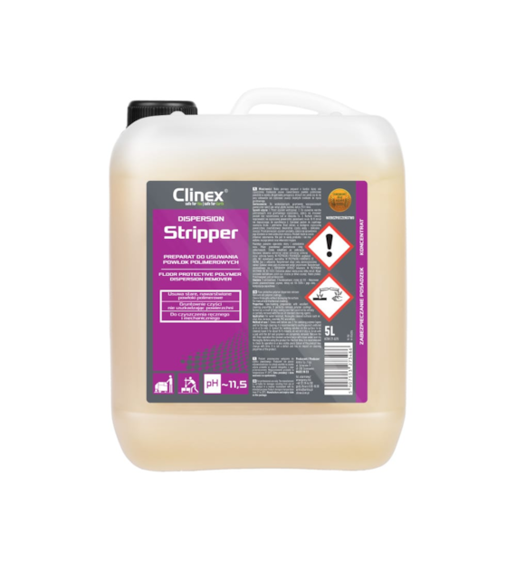 CLINEX DISPERSION STRIPPER Preparat do usuwania powłok polimerowych 5L (96/1/1)