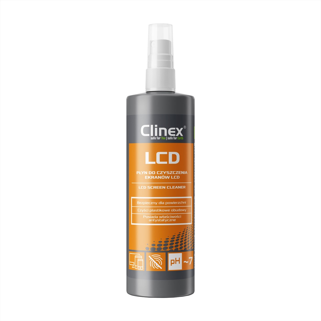 CLINEX LCD Do czyszczenia ekranów LCD 200ml (160/12/1)