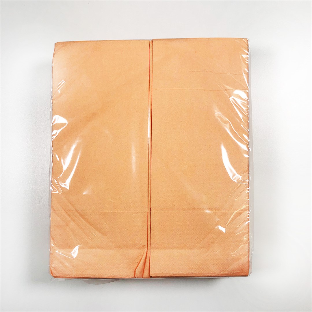 Etui na sztućce serwetka 38x32 PUNTA BRZOSKWINIOWA (48/16/50)