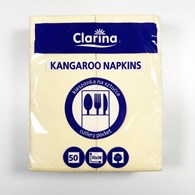 Etui na sztućce serwetka 38x32 PUNTA ECRU/SZAMPAN (48/16/50)