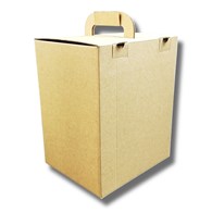 PUDEŁKO DIETA BOX NA 5-6 POJ. ZE SKŁADANĄ RĄCZKĄ 230x190x285 (50SZT)