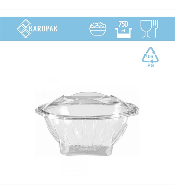 K-RO PUCHAREK PET Z WIECZKIEM 750ml PS (_/6/50)