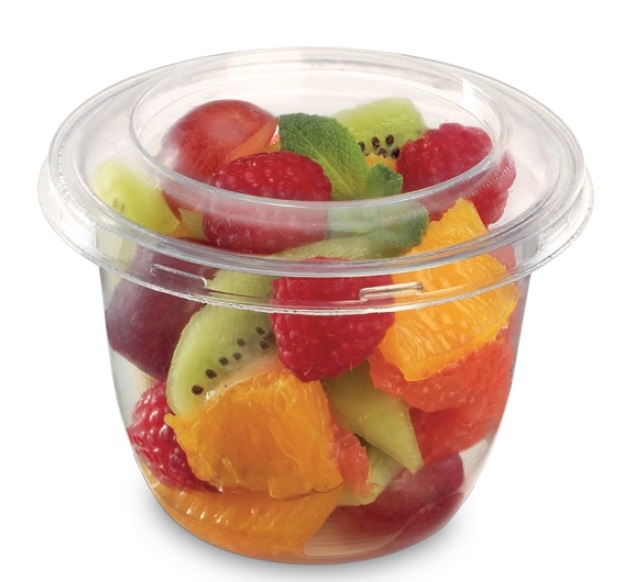 Pojemnik okrągły DELI PET 7927C fi95mm 270ml (24/16/50)