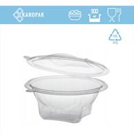 K-RO PUCHAREK PET Z WIECZKIEM 500ml PS (_/10/50)