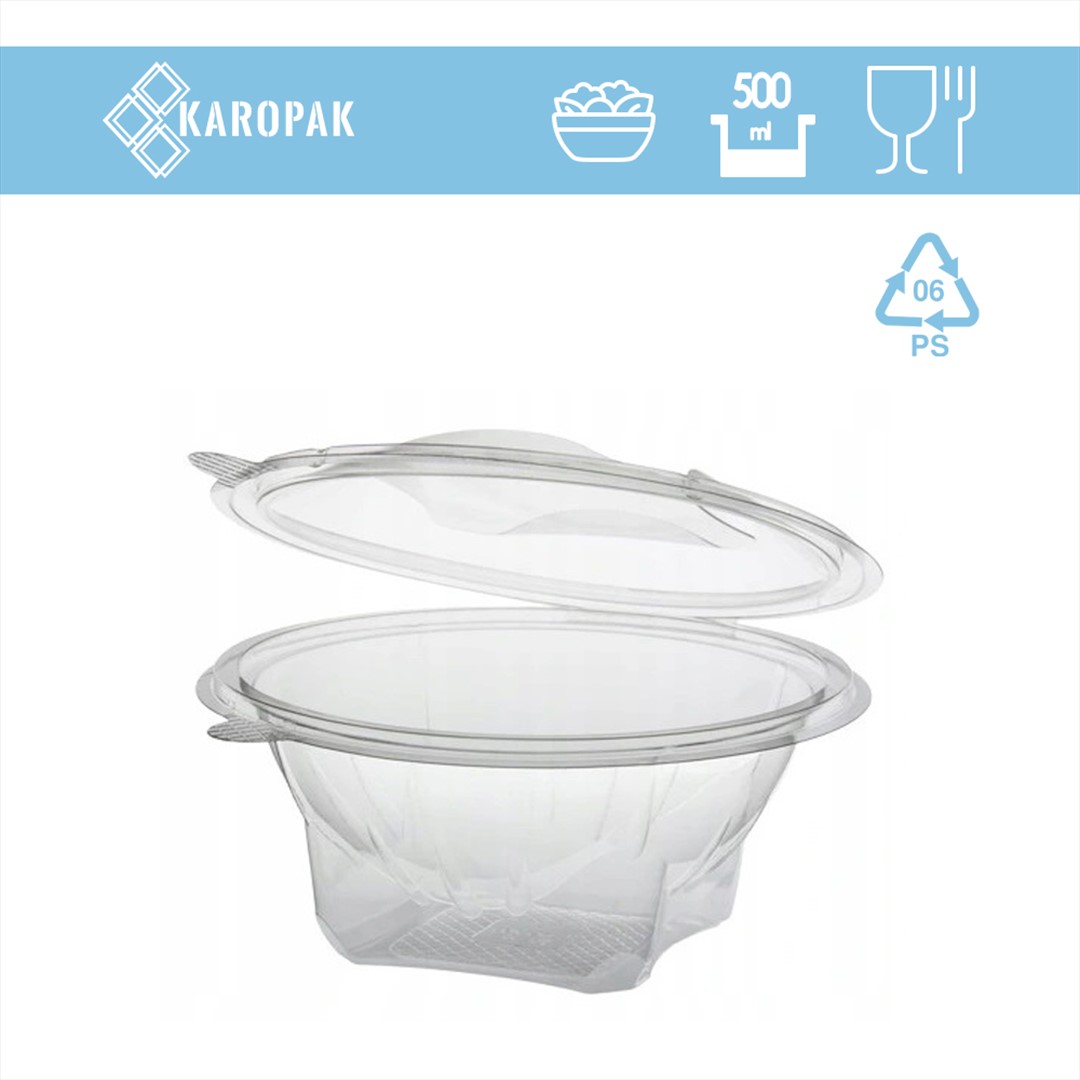 K-RO PUCHAREK PET Z WIECZKIEM 500ml PS (_/10/50)