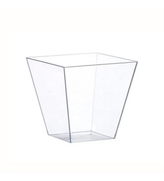 (REUSE) FINGERFOOD kubek kwadratowy PIRAMIDA 120ml (32/20/50)