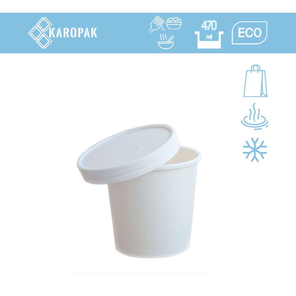 POJEMNIK NA ZUPĘ BIAŁY 470ml (_/20/25)