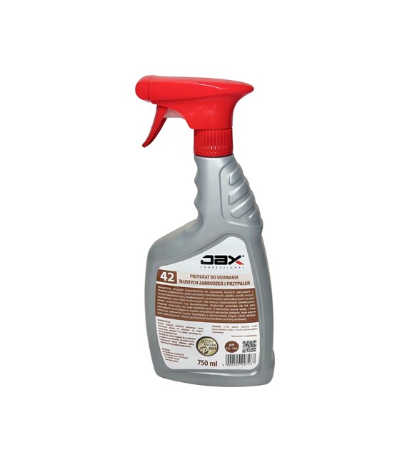 JAX PROFESSIONAL PREPARAT DO USUWANIA TŁUSTYCH ZABRUDZEŃ 750ml (54/14/1)