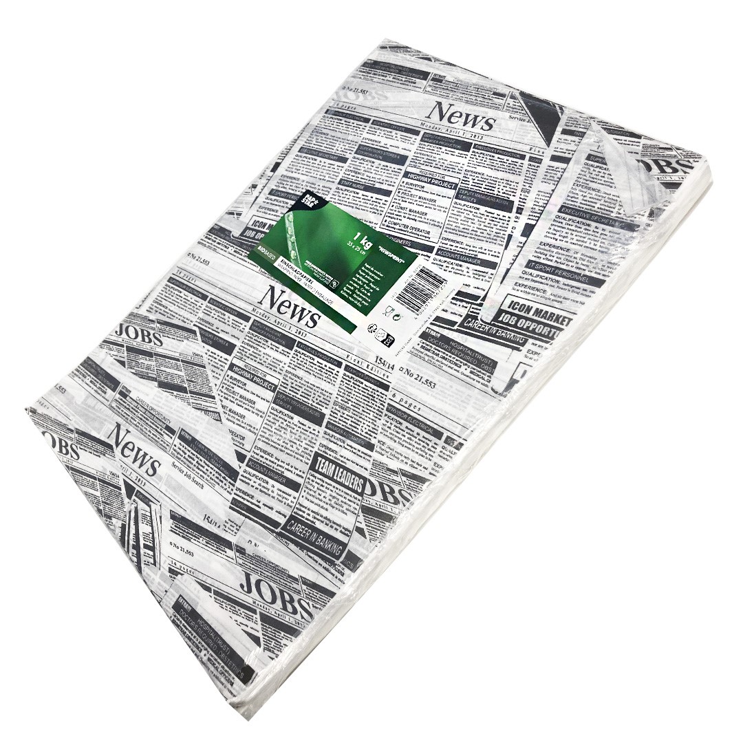 Papier pakowy 35x25cm GAZETA  Newsprint  (540/6/1kg)