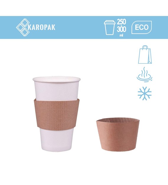 OPASKA / OCHRANIACZ PAPIEROWY NA KUBEK 250/300ml (_/20/50)