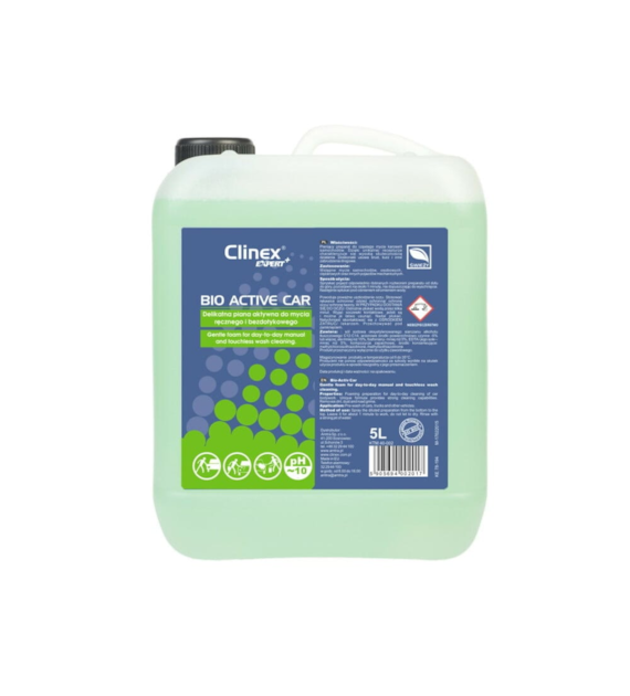 Clinex Bio Active Car 5L Piana aktywna do mycia ręcznego i bezdotykowego