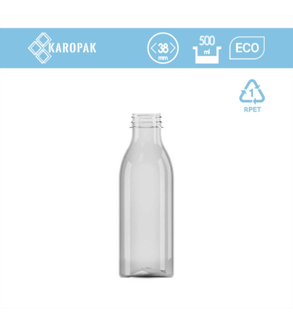 BUTELKA DO SOKU PET 500ml OKRĄGŁA (0/1/100)