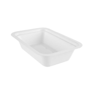 POJEMNIK Z TRZCINY CUKROWEJ 500ml BIODEGRADOWALNY 190x130x45 SERIA `3`(50SZT)