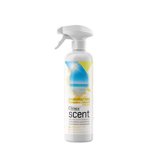 CLINEX SCENT Skoncentrowany odświeżacz powietrza SŁONECZNY DZIEŃ 0,5L (136/6/1)