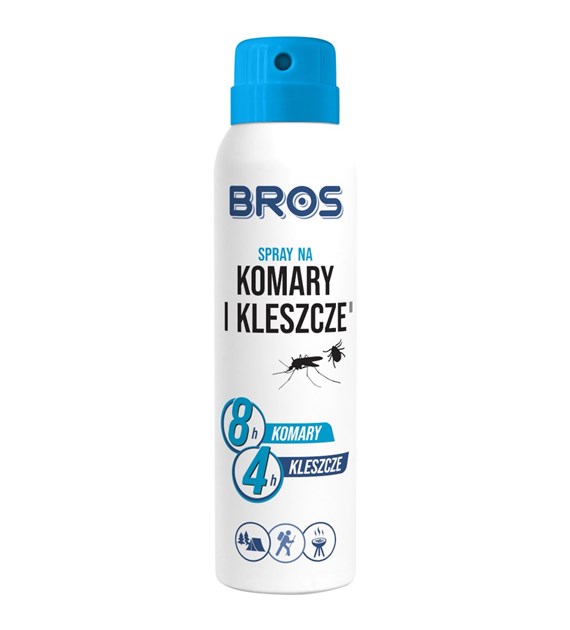 BROS SPRAY NA KOMARY I KLESZCZE NIEBIESKI 90ml (_/12/1)