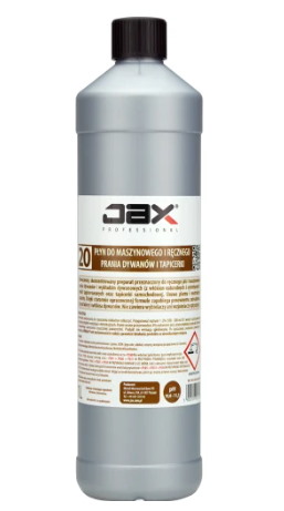JAX PROFESSIONAL PŁYN DO MASZYNOWEGO I RĘCZNEGO PRANIA DYWANÓW I TAPICERKI 1L (68/8/1)
