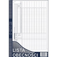 LISTA OBECNOŚCI A4