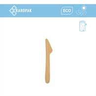 NÓŻ Z  DREWNA PURE 16,5CM (6SZT)
