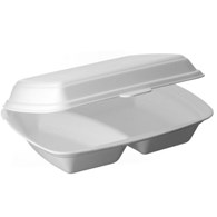 (SUP) Menubox HP4/2 2-dzielny BIAŁY (15/2/125)