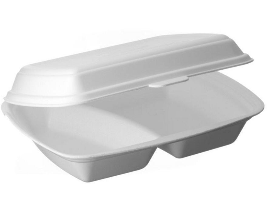 (SUP) Menubox HP4/2 2-dzielny BIAŁY (15/2/125)