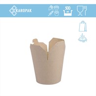 KRAM KEBAB BOX 500ml KRAFT (_/10/50)