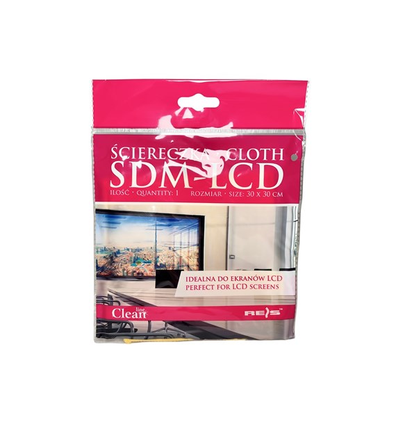 ŚCIERKA SDM-LCD 30x30cm 1szt