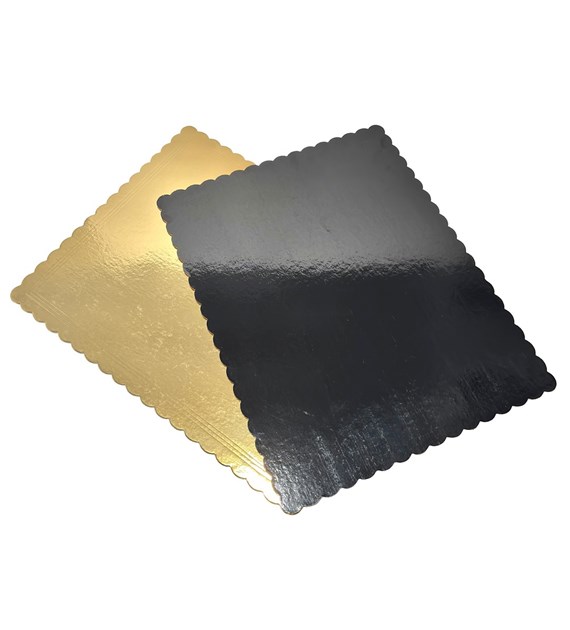 PODKŁAD PROSTOKĄTNY ZŁOTY GRUBY 40x50cm 2400g KARBOWANY (_/1/25)