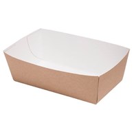 (EKO) TACKA NA FRYTKI BRĄZOWA 6x12x4cm (_/8/100)