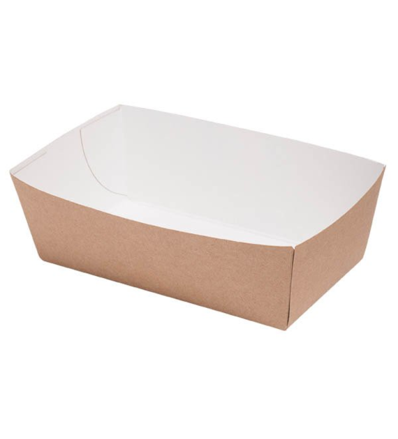 (EKO) TACKA NA FRYTKI BRĄZOWA 6x12x4cm (_/8/100)