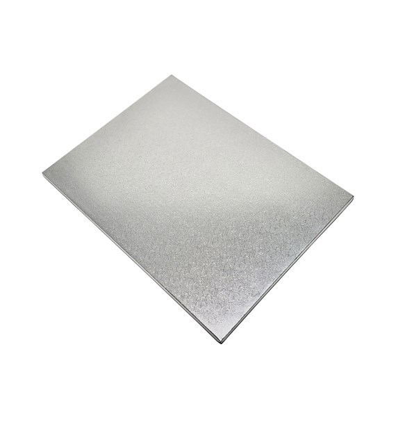PODKŁAD PROSTOKĄTNY SREBRNY GRUBY 30x40 1,2h (_/5/1)