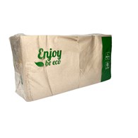 Serwetka 1-W 33x33 1/4 ECO BRĄZ (24/10/500)