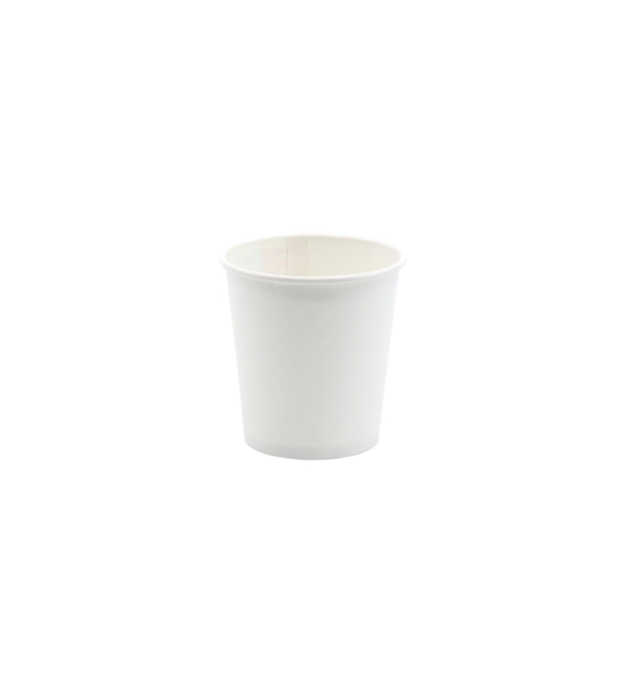 KUBEK PAPIEROWY BIAŁY 100ml (_/30/100)